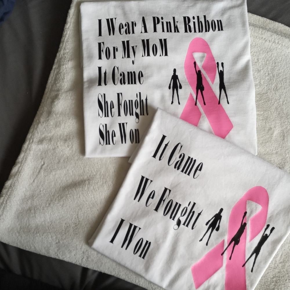 Breast Cancer Awareness T-shirt Set